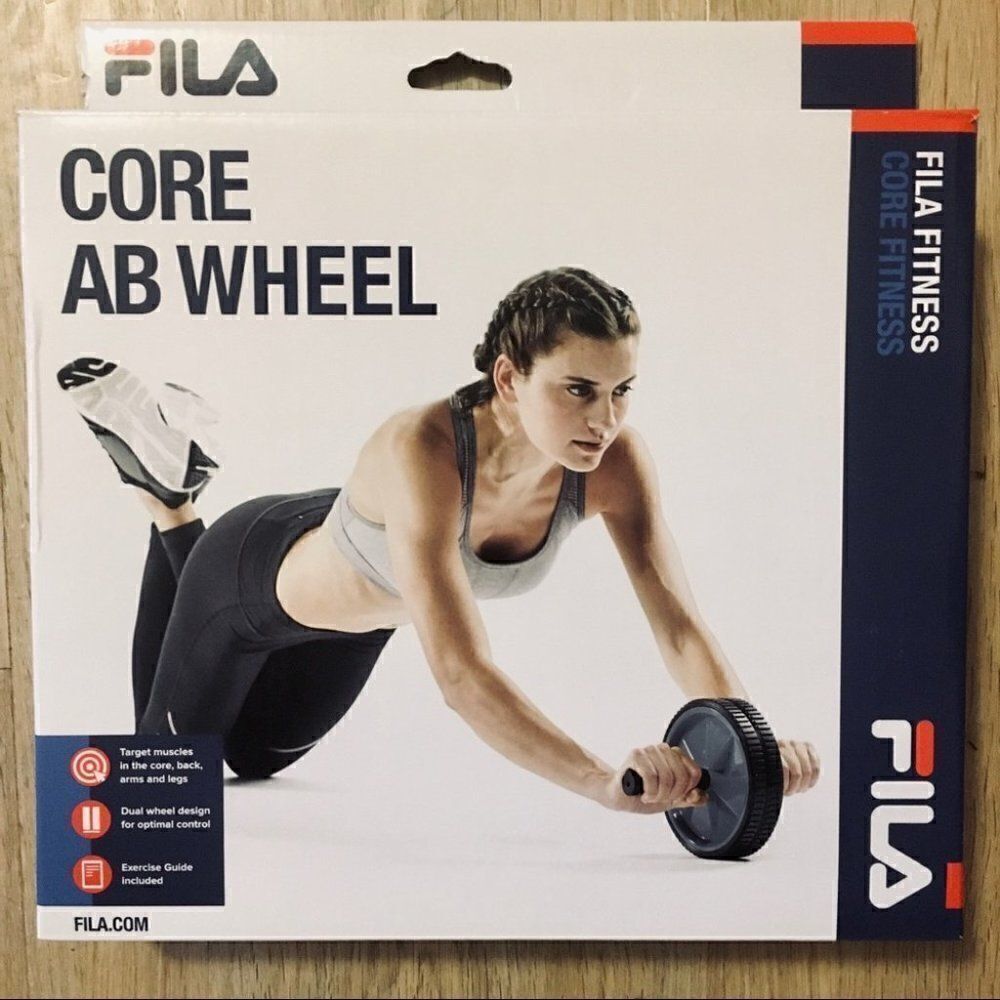 New Fila Ab wheel Core Exercise Home gym